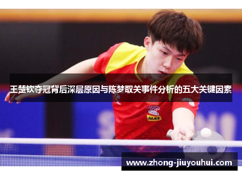 王楚钦夺冠背后深层原因与陈梦取关事件分析的五大关键因素